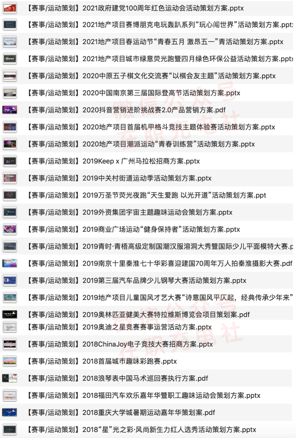 26份「赛事/运动」主题活动案例，限时免费下载！